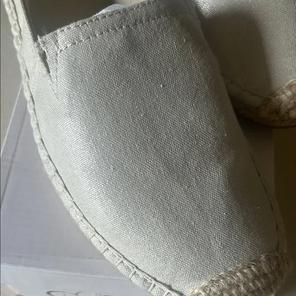 143 Girl Cream Espadrilles with Rope Sole - Picture 3 of 4